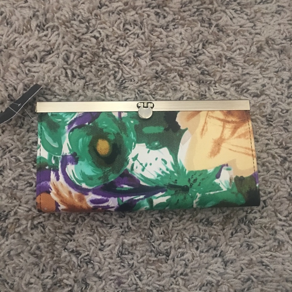 Cute floral wallet